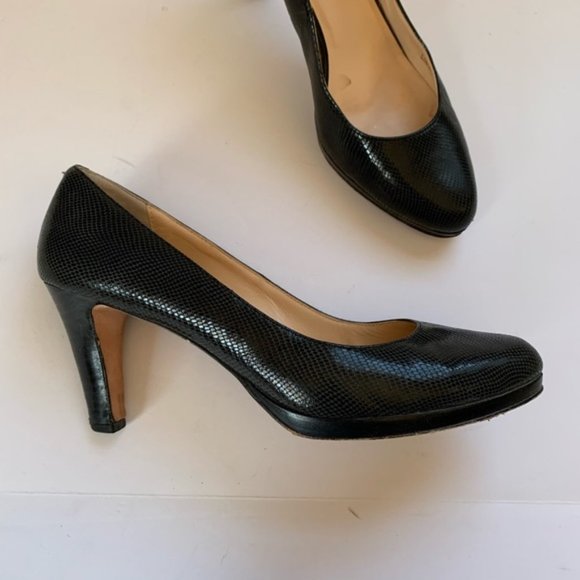 Cole Haan Air Chelsea Low Pump Textured Snakeskin - Picture 2 of 8